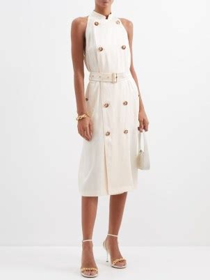 burberry london silk ombre sleevless dress|Designer Dresses For Women .